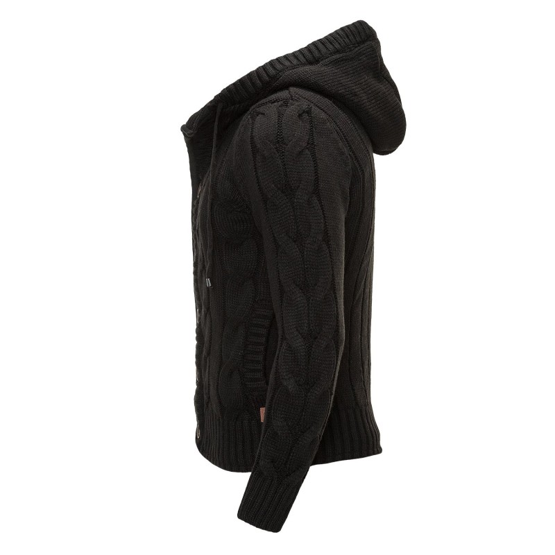 Jacheta-Hanorac Barbati Carisma Neagru Captuseala din Blana 7170 – IMBRACAMINTE Jacheta-Hanorac Barbati Carisma Neagru Captuseala din Blana 7170 – IMBRACAMINTE