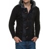 Jacheta-Pulover Tricotat Barbati Carisma Neagra 7173 Jacheta-Pulover Tricotat Barbati Carisma Neagra 7173 - readytowear.ro