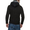 Jacheta-Pulover Tricotat Barbati Carisma Neagra 7173 Jacheta-Pulover Tricotat Barbati Carisma Neagra 7173 - readytowear.ro