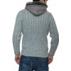 Jacheta-Pulover Tricotat Barbati Carisma Gri 7173 Jacheta-Pulover Tricotat Barbati Carisma Gri 7173 - readytowear.ro