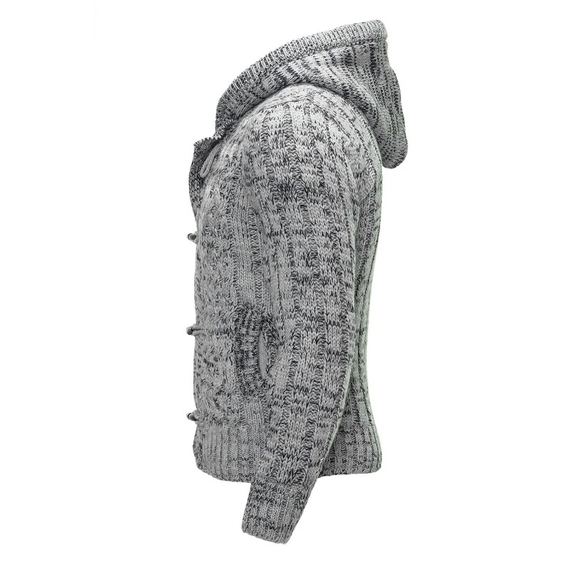 Jacheta Tricotata Barbati Carisma Gri 7213 – Black Friday Jacheta Tricotata Barbati Carisma Gri 7213 – Black Friday