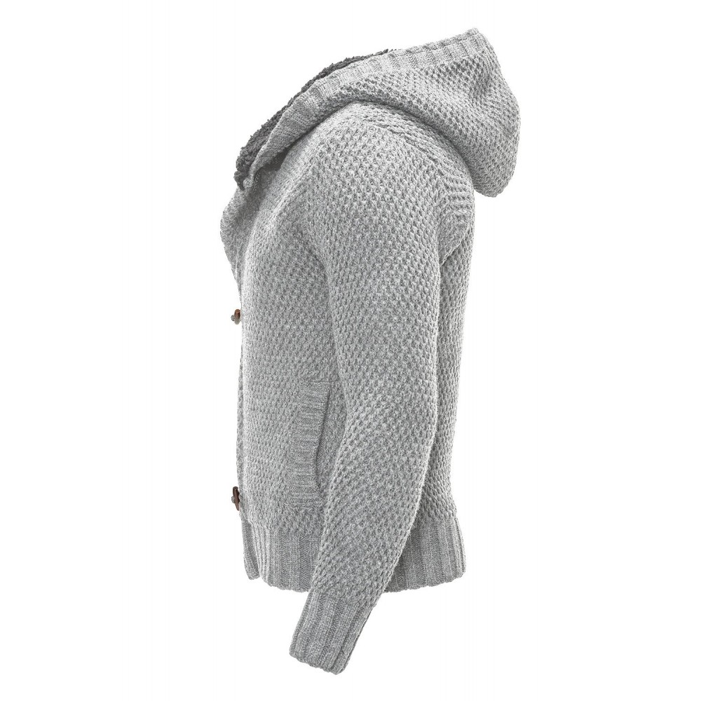 Jacheta Tricotata Barbati Carisma Gri 7215 – IMBRACAMINTE