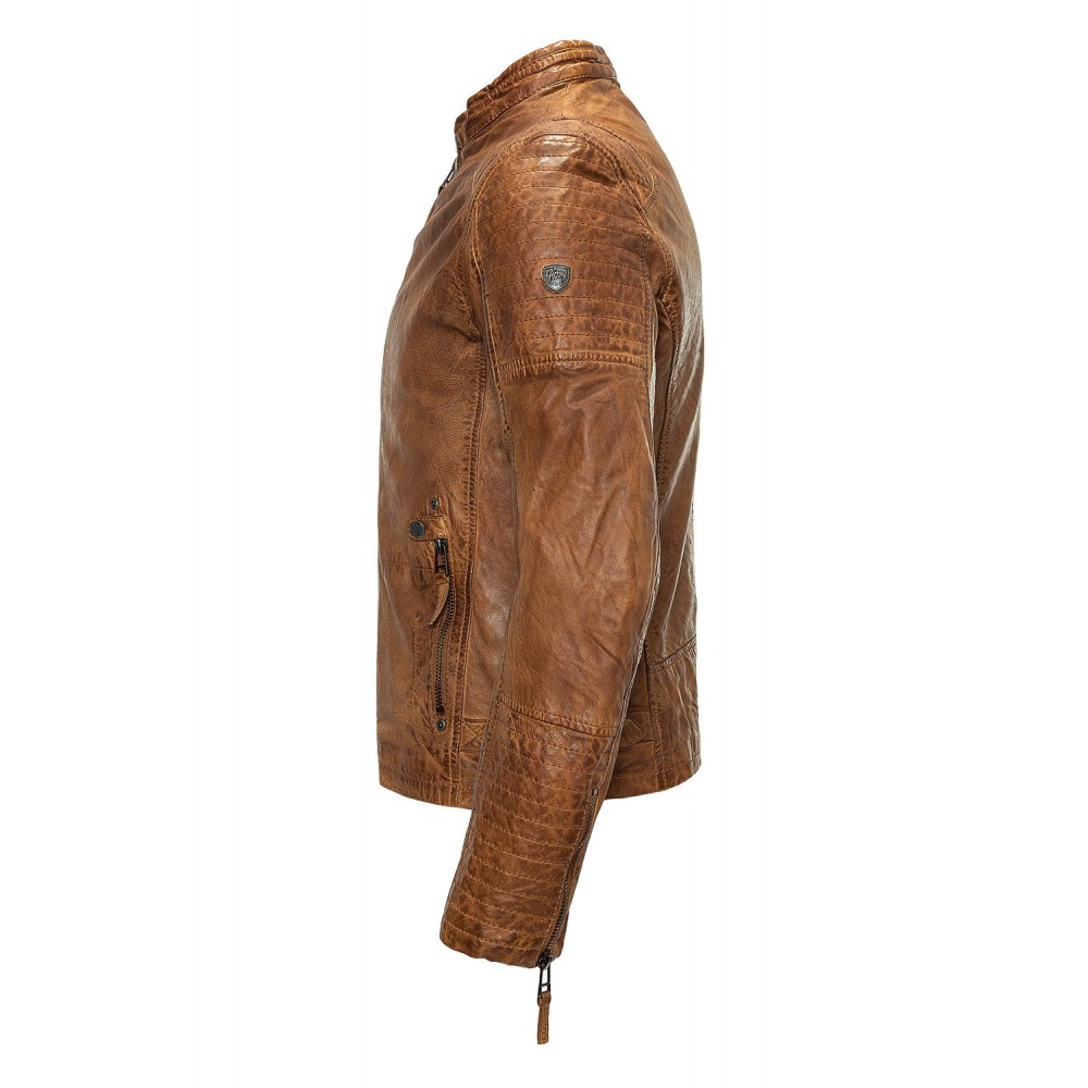 Geaca de Piele Barbati Gipsy Coniac Drago LASOV Geaca de Piele Barbati Gipsy Coniac Drago LASOV - readytowear.ro