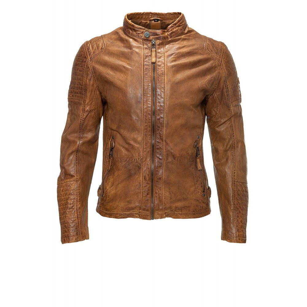 Geaca de Piele Barbati Gipsy Coniac Drago LASOV Geaca de Piele Barbati Gipsy Coniac Drago LASOV - readytowear.ro