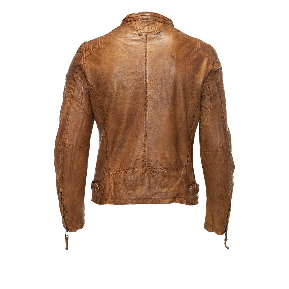 Geaca de Piele Barbati Gipsy Coniac Drago LASOV Geaca de Piele Barbati Gipsy Coniac Drago LASOV - readytowear.ro