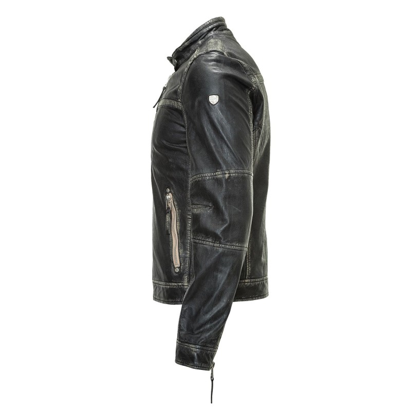 Geaca de Piele Barbati Gipsy Neagra Ryder S16 SF LULV – Black Friday Geaca de Piele Barbati Gipsy Neagra Ryder S16 SF LULV – Black Friday