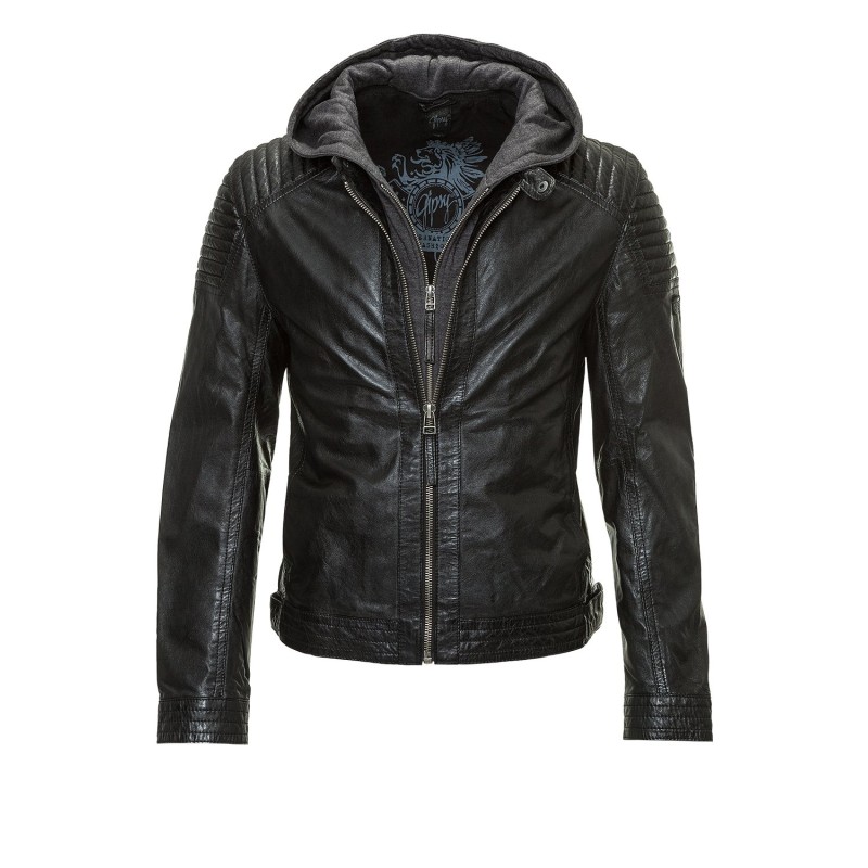 Geaca de Piele Barbati Gipsy Neagra Stevie LEGV – Black Friday Geaca de Piele Barbati Gipsy Neagra Stevie LEGV – Black Friday