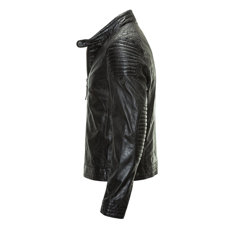 Geaca de Piele Barbati Gipsy Neagra Stevie LEGV Geaca de Piele Barbati Gipsy Neagra Stevie LEGV - readytowear.ro