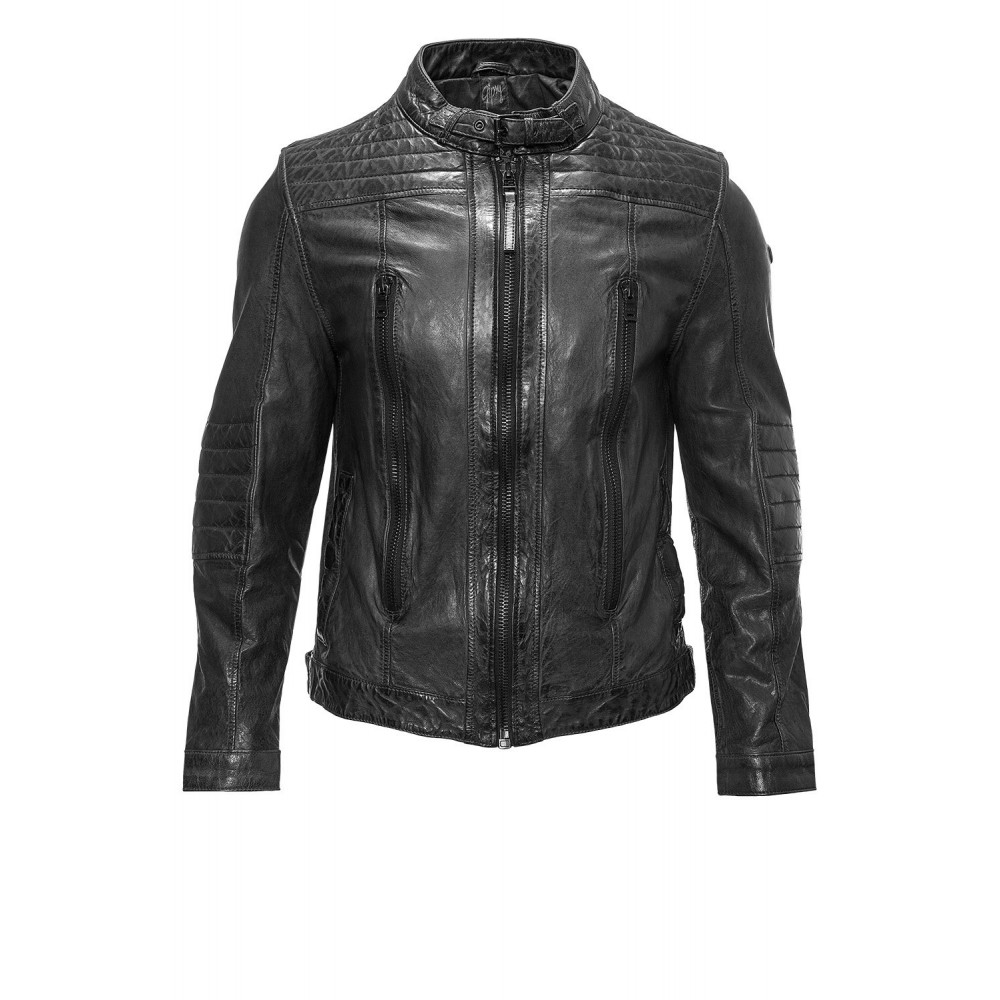 Geaca de Piele Naturala Barbati Gipsy Antracit Trace SF LASAV Geaca de Piele Naturala Barbati Gipsy Antracit Trace SF LASAV - readytowear.ro