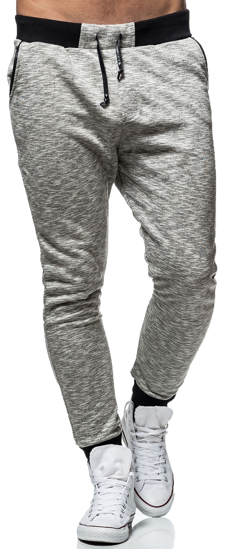 Pantaloni Casual Barbati Carisma Gri 2019