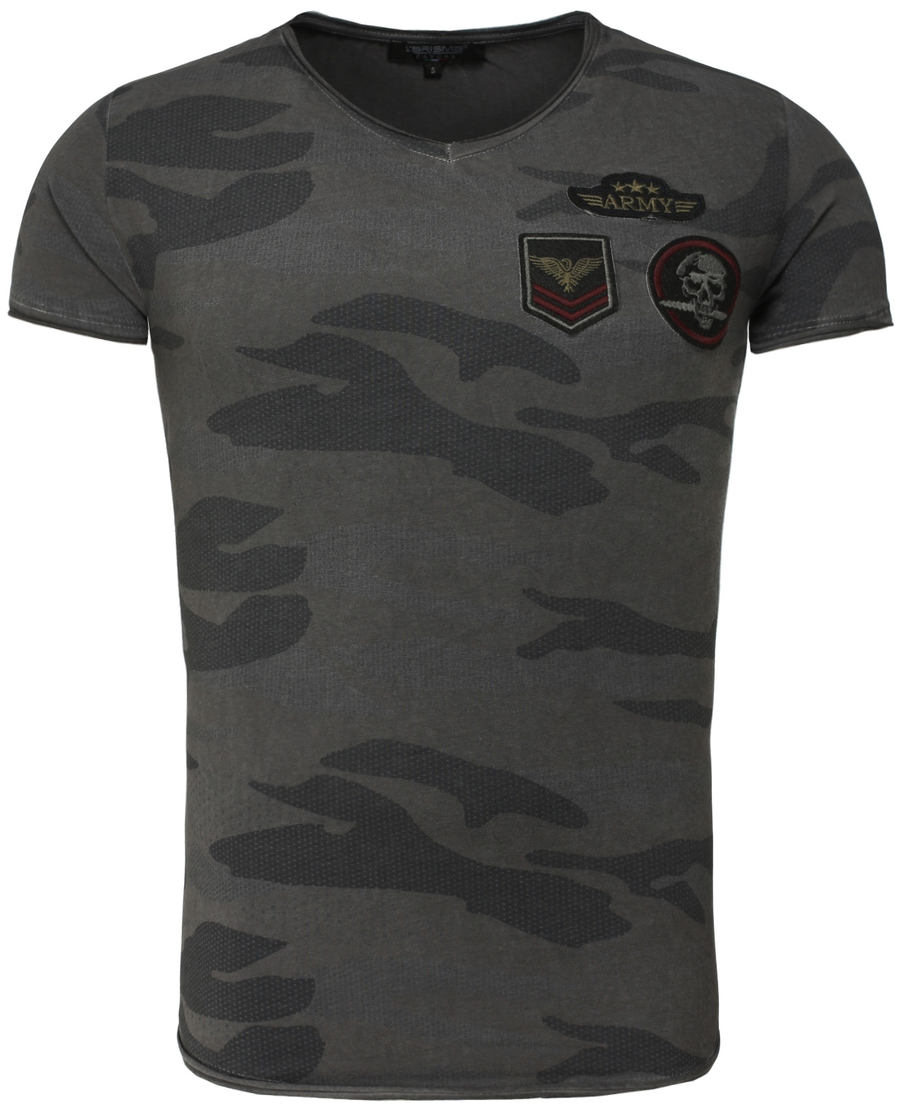 Tricou Barbati Carisma Antracit Army 4410