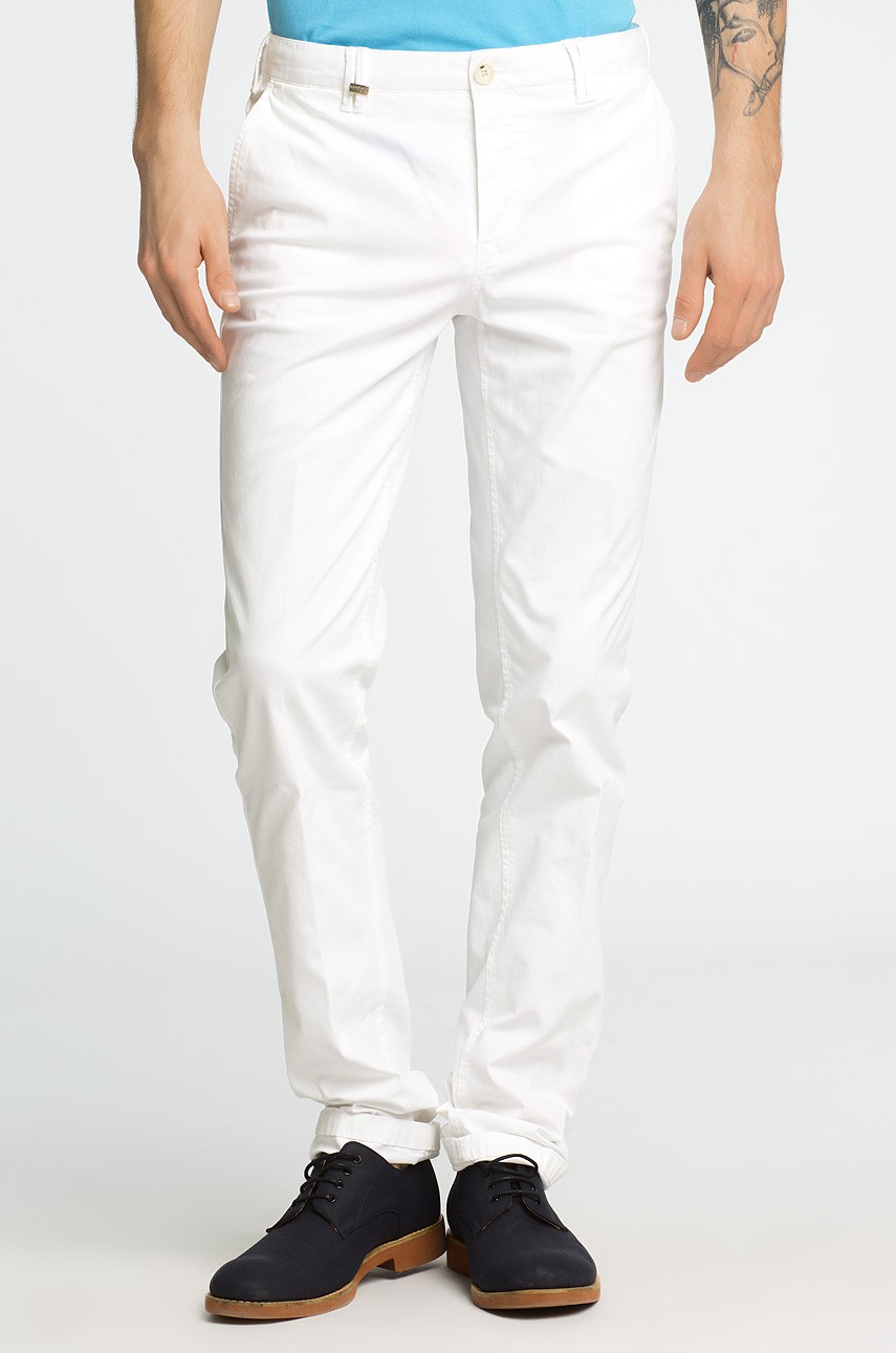 Pantaloni Barbati Marciano Guess Alb 4961-SPM022