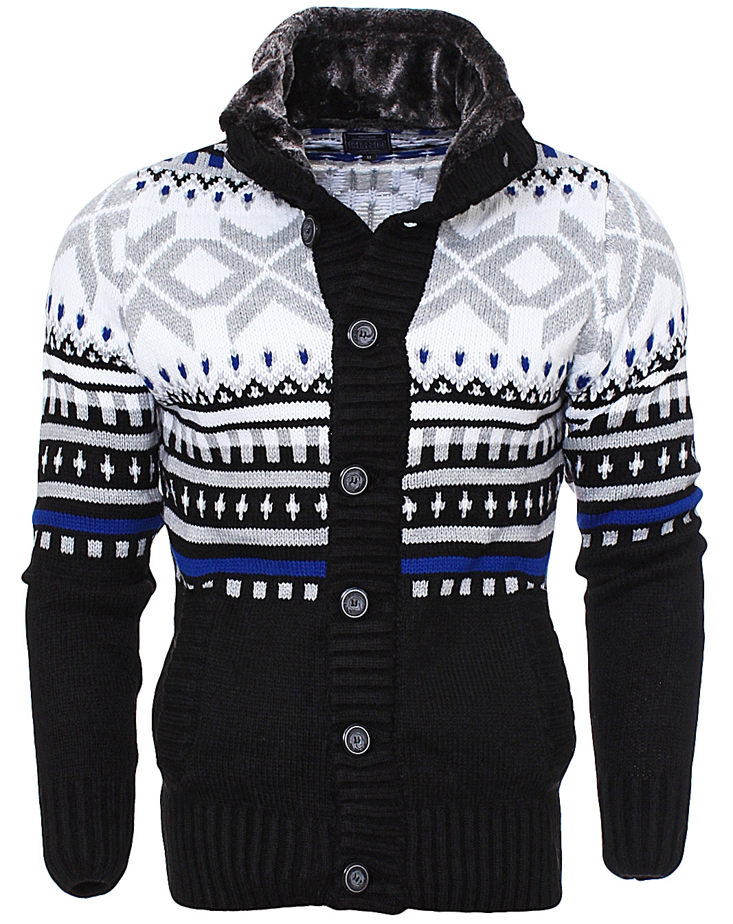 Jacheta-Cardigan Barbati Carisma Neagra 7011