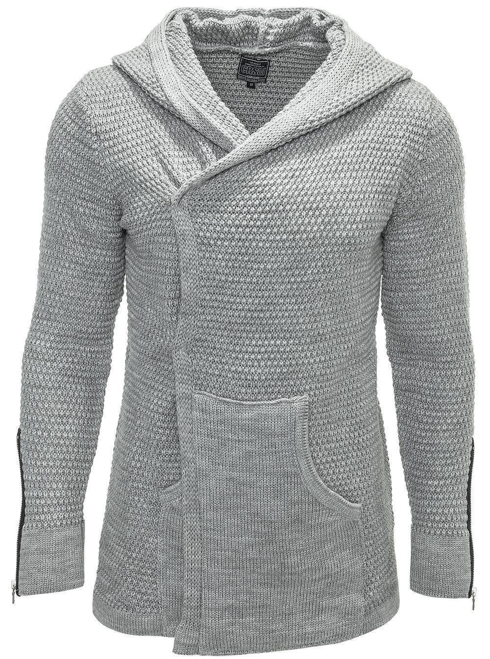 Jacheta-Cardigan Barbati Carisma Gri 7221