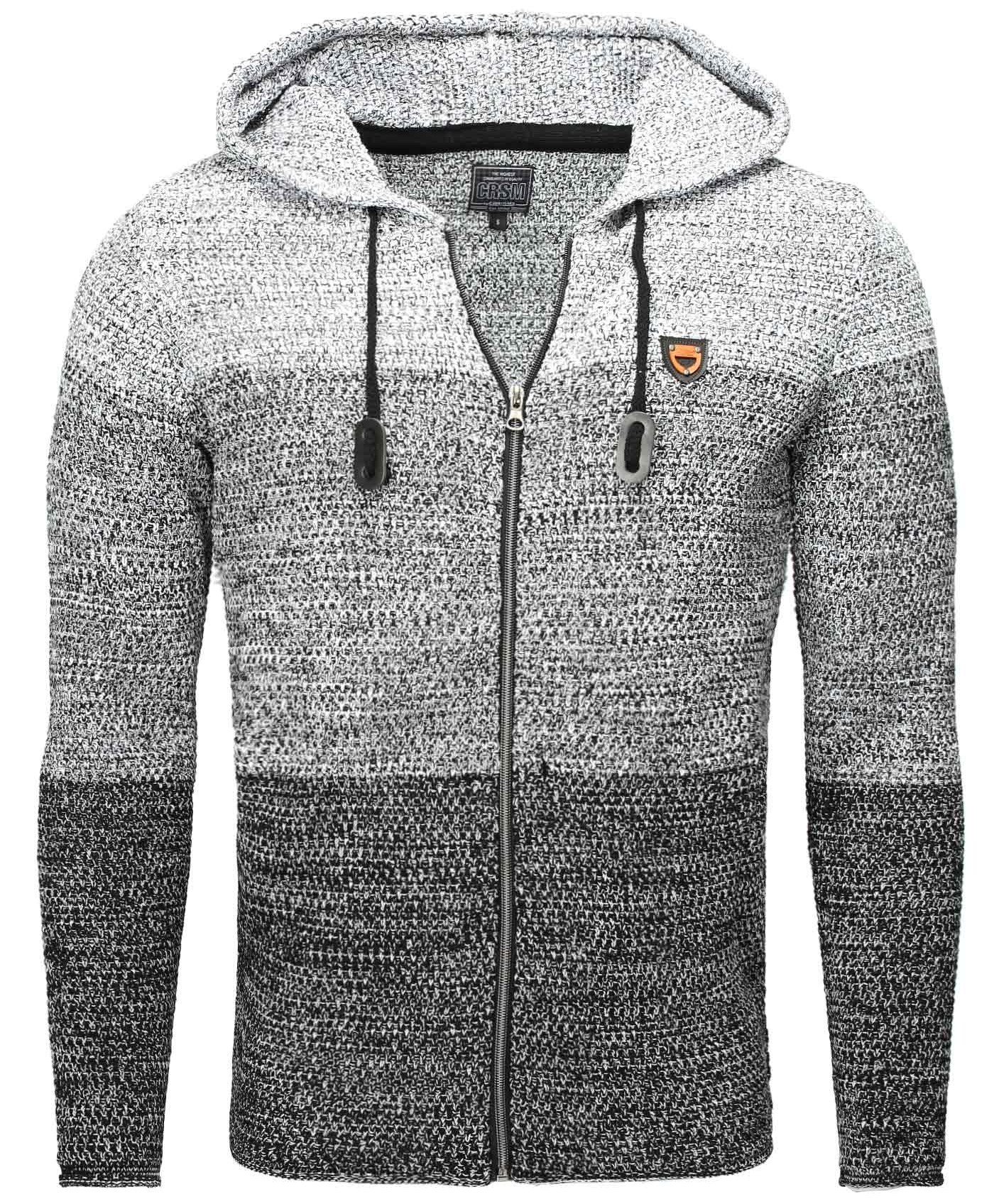 Cardigan Tricotat Barbati Carisma Negru 7383