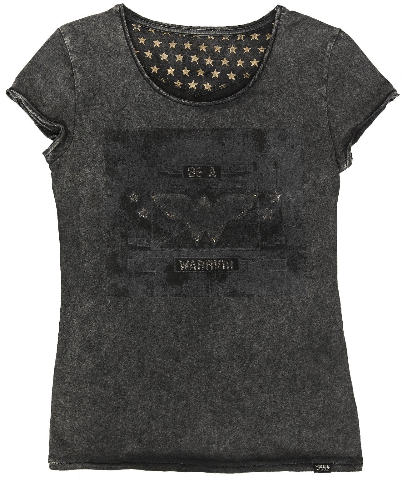 Tricou Dama Gipsy Antracit BE A WARRIOR