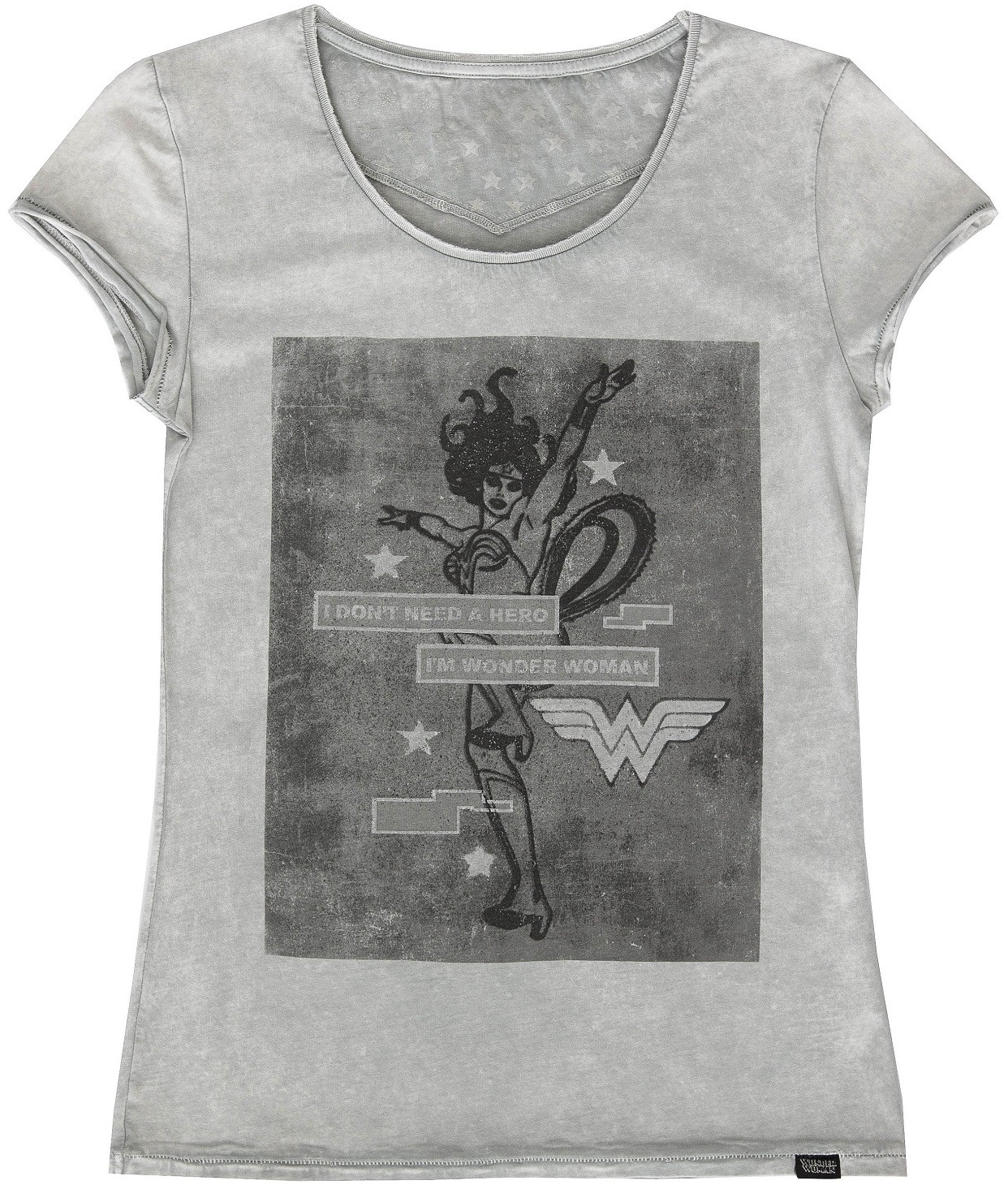 Tricou Dama Gipsy Gri I don’t need a hero, I’m Wonder Woman