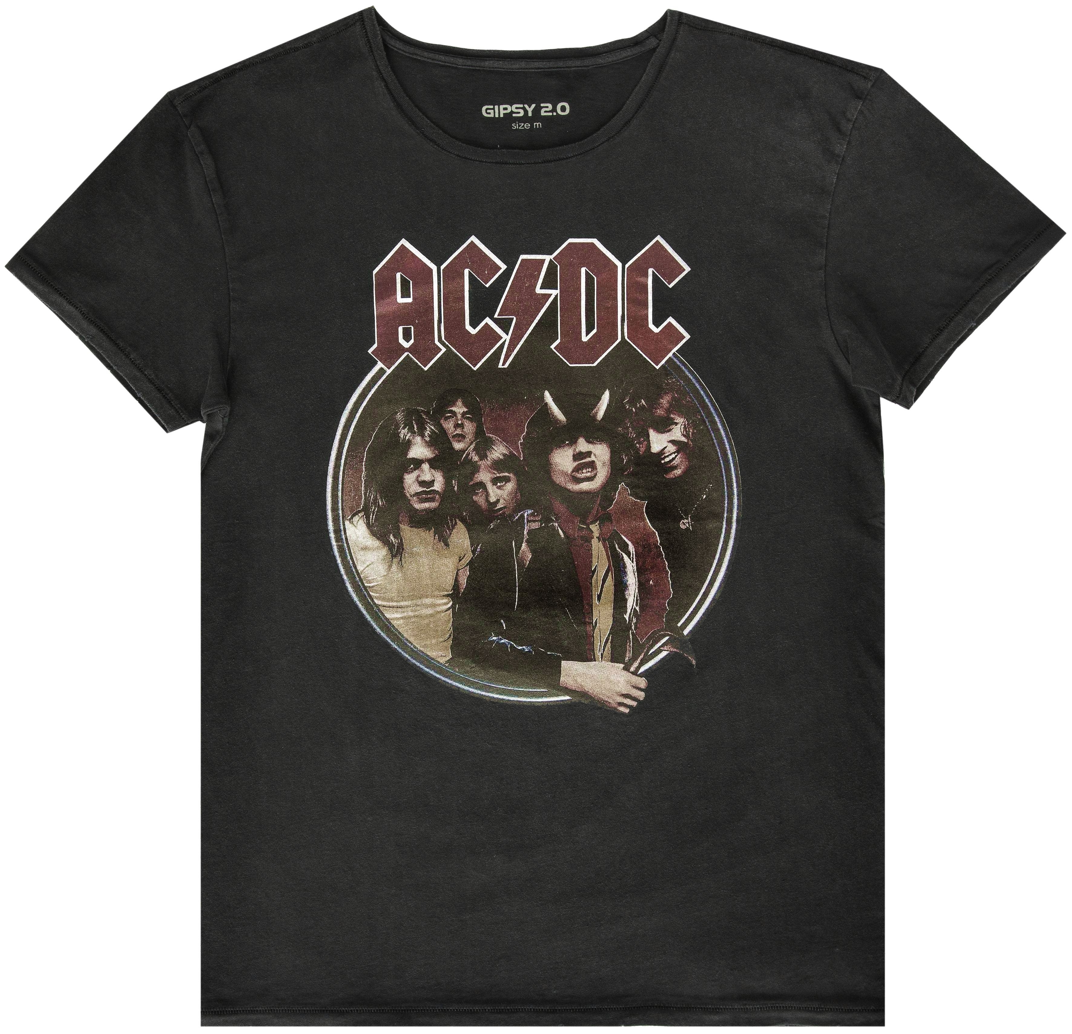 Tricou Barbati Gipsy Negru AC-DC