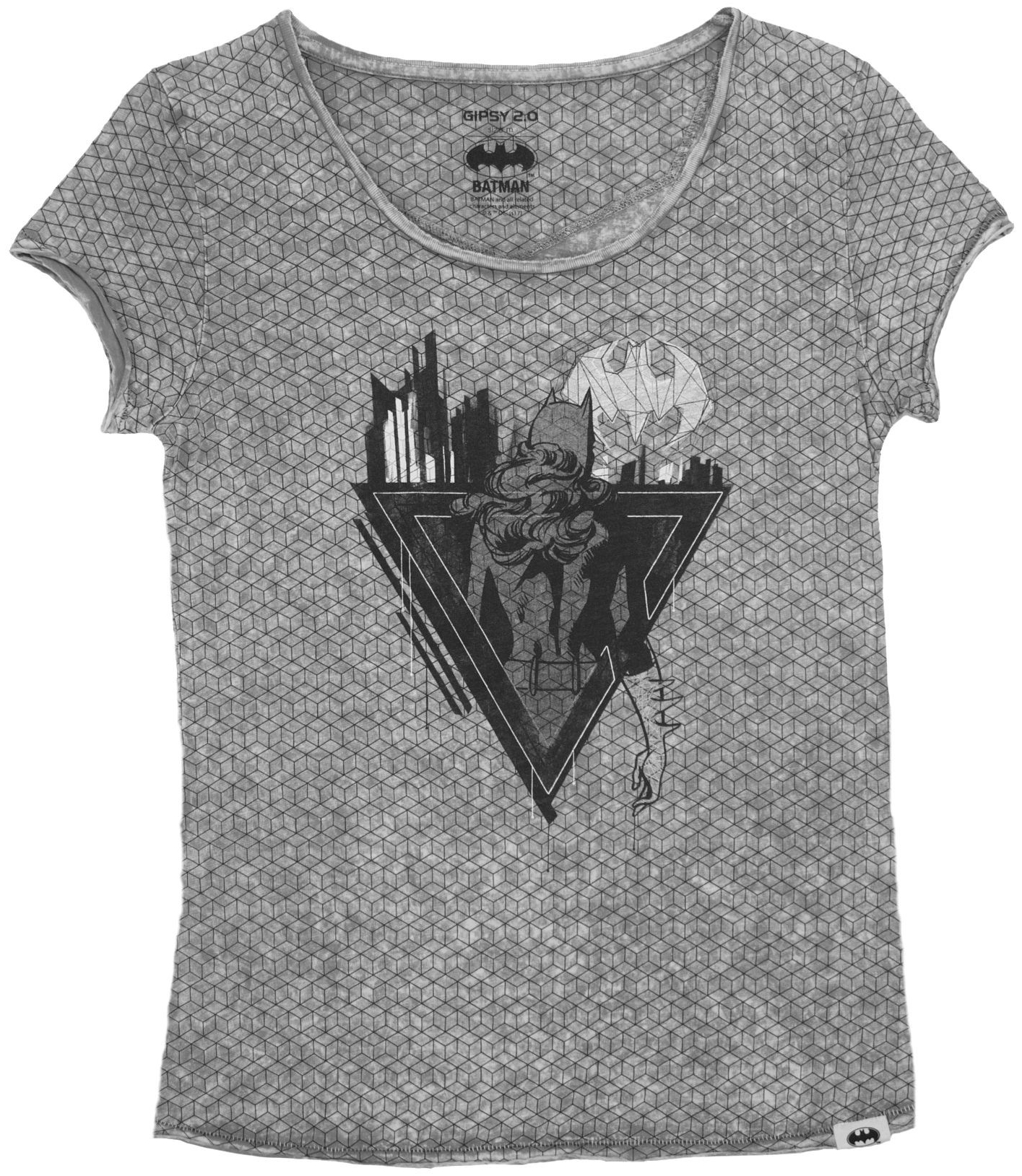 Tricou Dama Gipsy Gri Catwoman