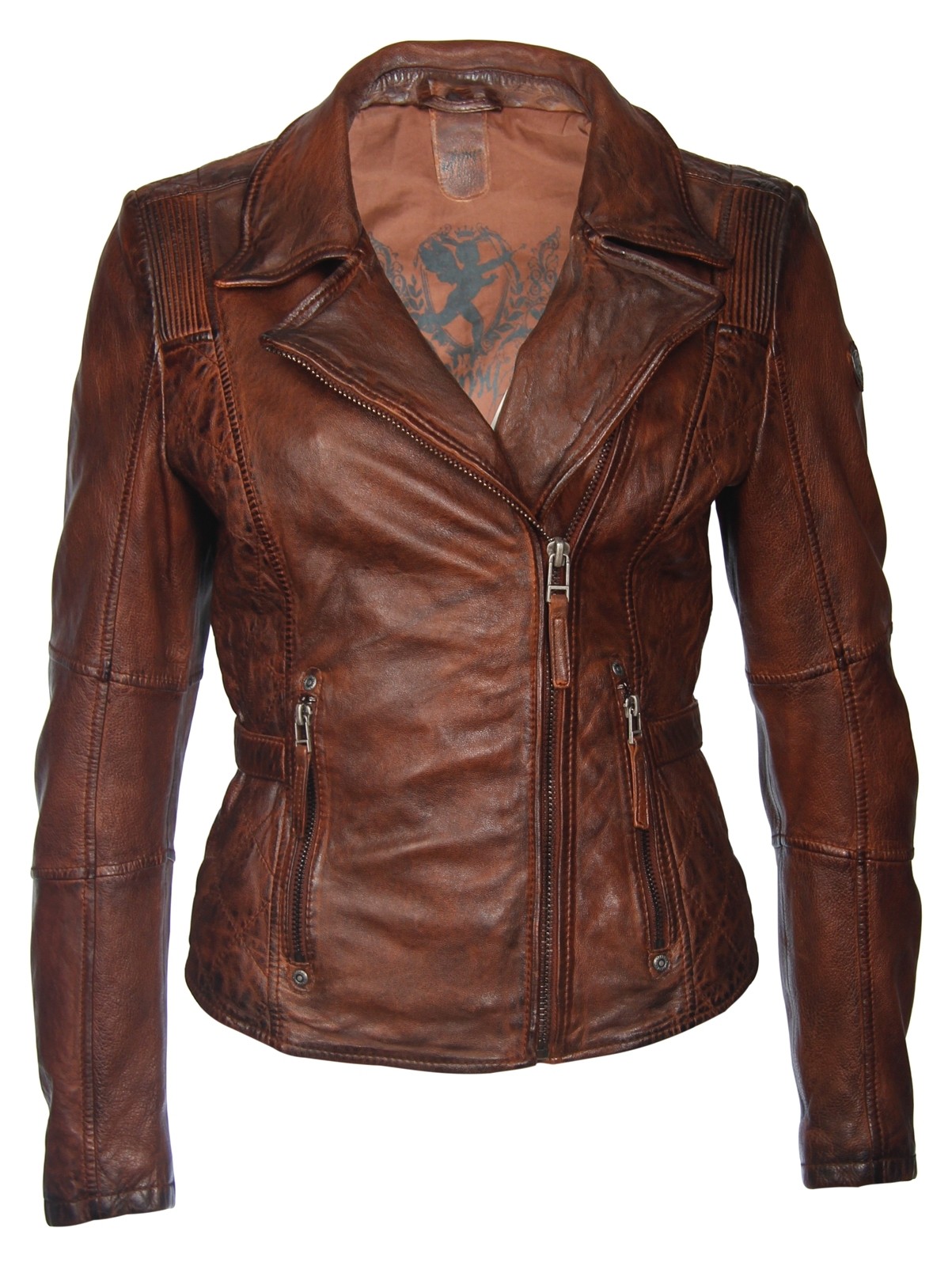 Geaca de Piele Naturala Dama Gipsy Maro Chelsey LATEOV