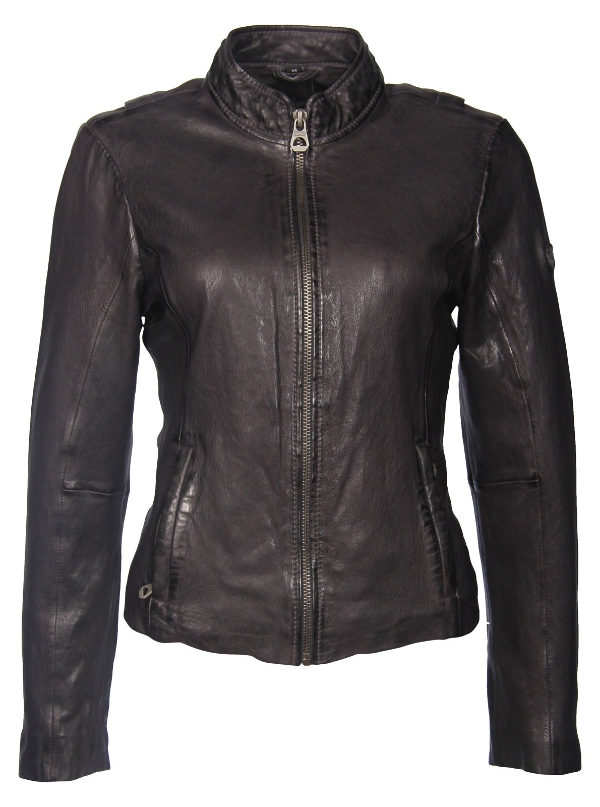 Geaca de Piele Naturala Dama Gipsy Antracit Chessy W17 LATEOV
