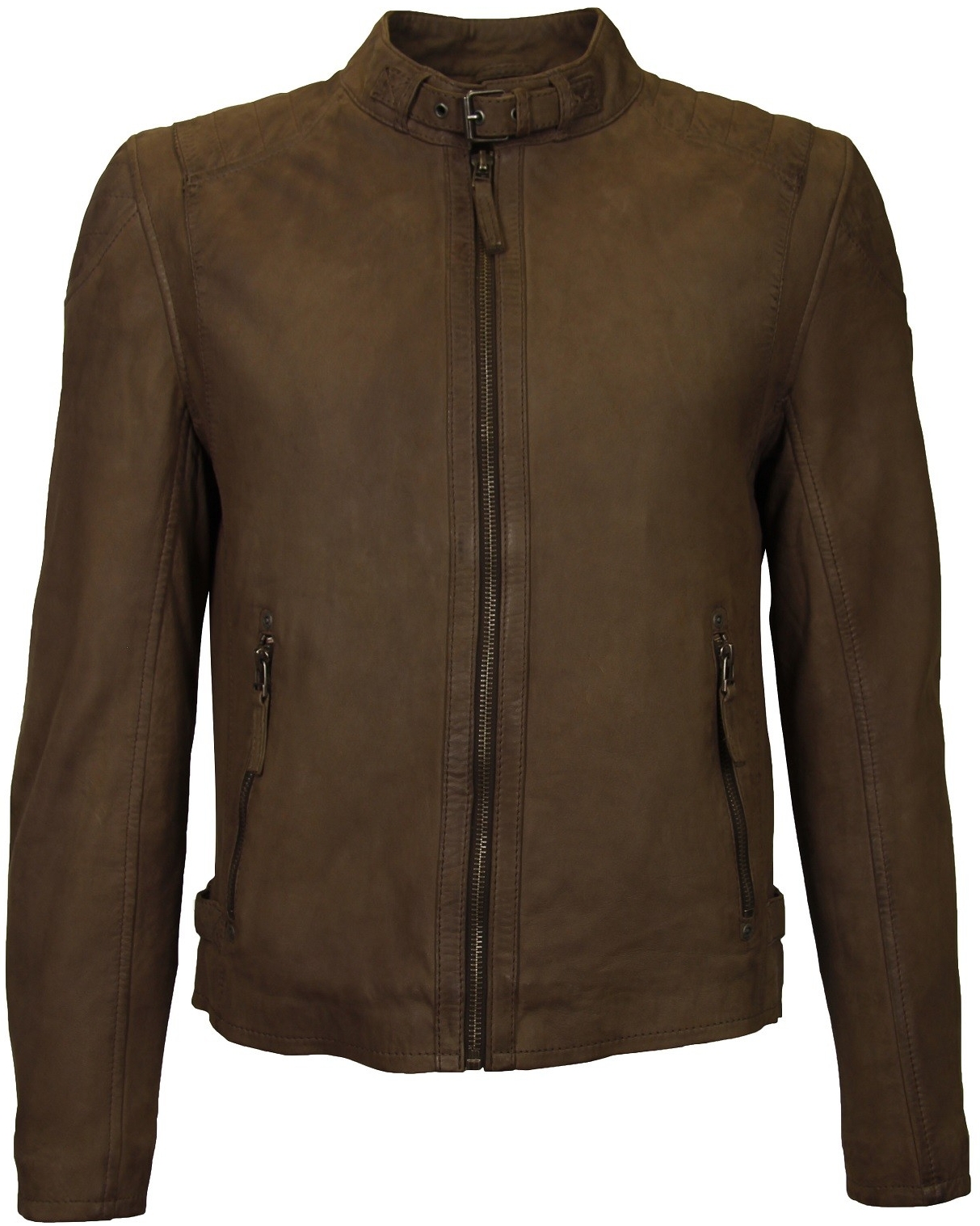 Geaca de Piele Naturala Barbati Gipsy Maro Colt LNUV