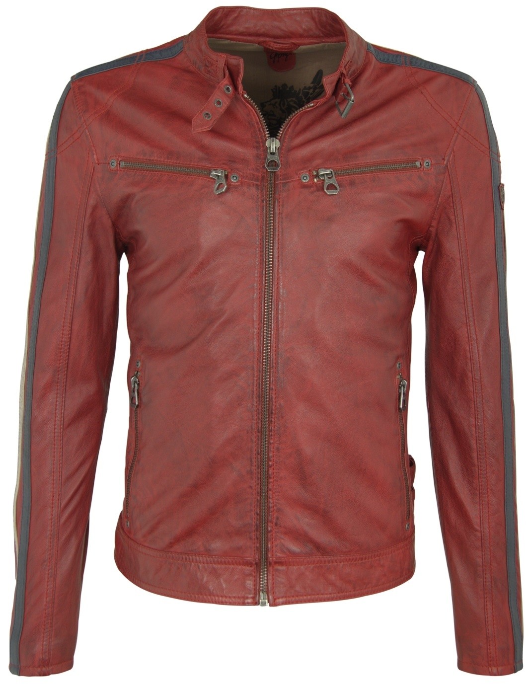 Geaca de Piele Naturala Barbati Gipsy Rosie Heroes SF LVW