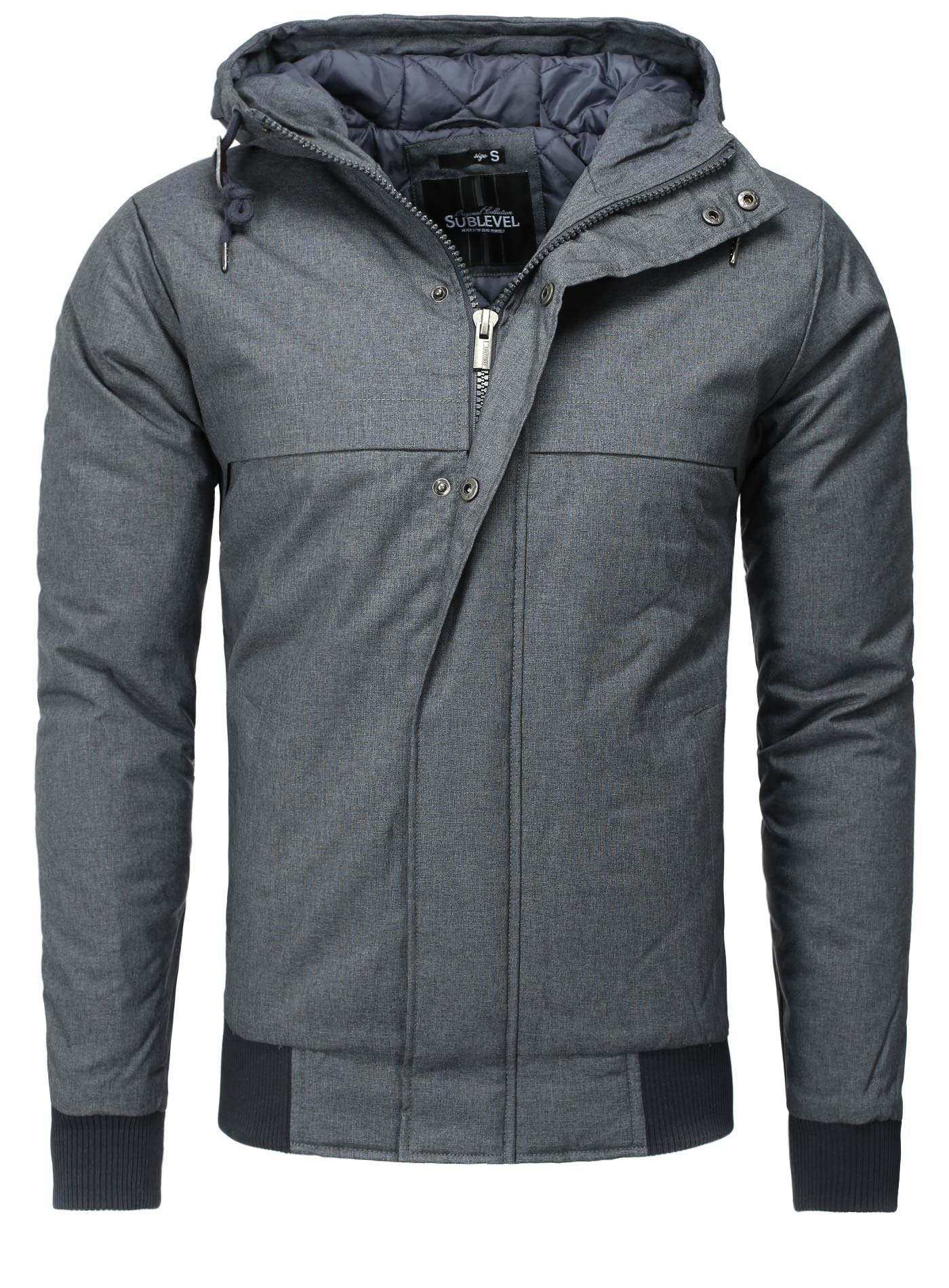 Geaca de Iarna Barbati Sublevel Bleumarin H5174X44338A
