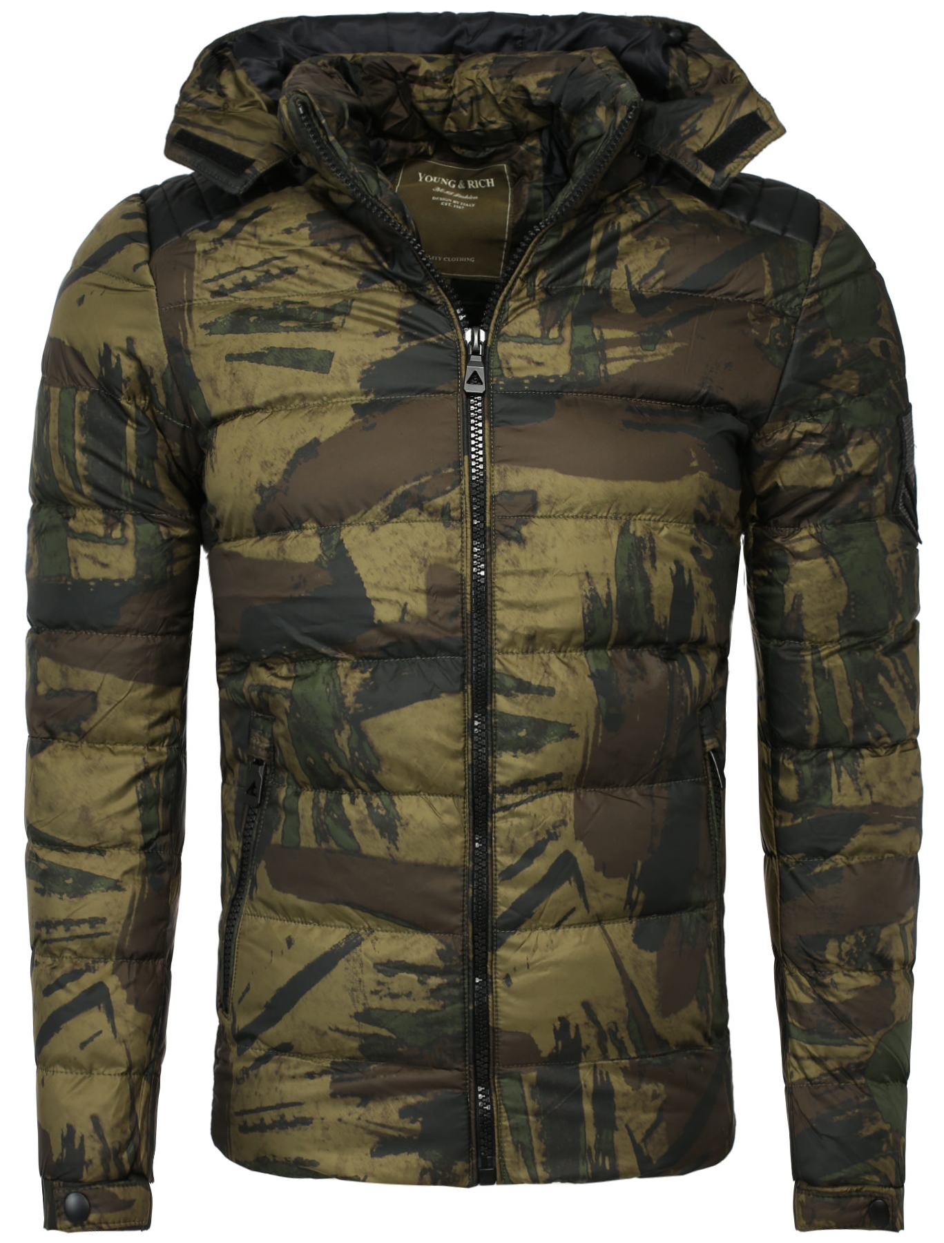 Geaca de Iarna Barbati Young & Rich Camuflaj 455